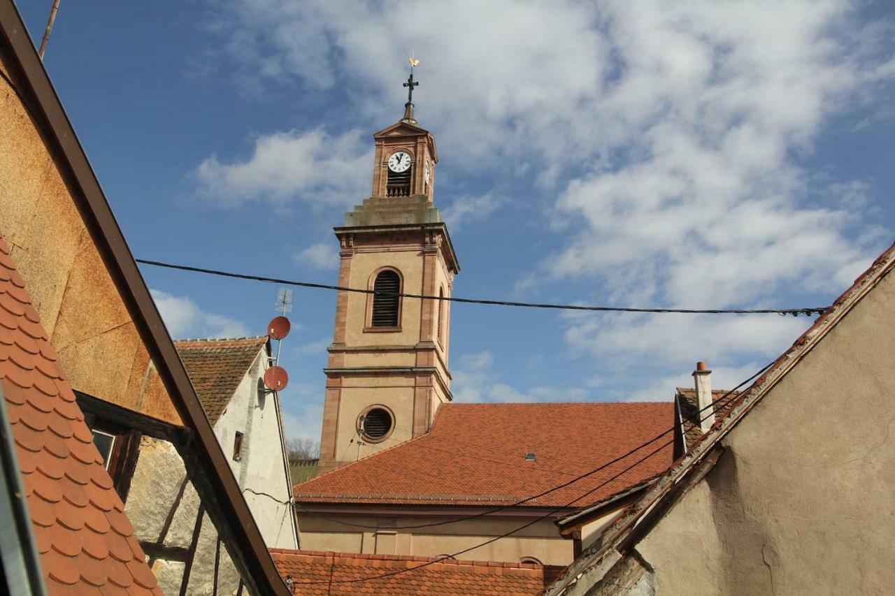 Chambre Chez L'Habitant - L Ecureuil - Coeur De Riquewihr - 2 Personnes Eksteriør billede